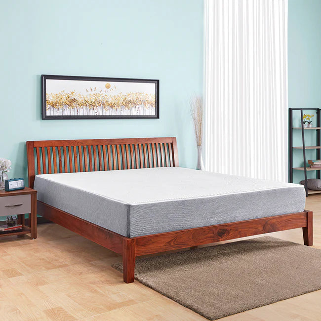 Wooden Cot King Size Cot Pepperfry Buy Acacia Solid Wooden Bed