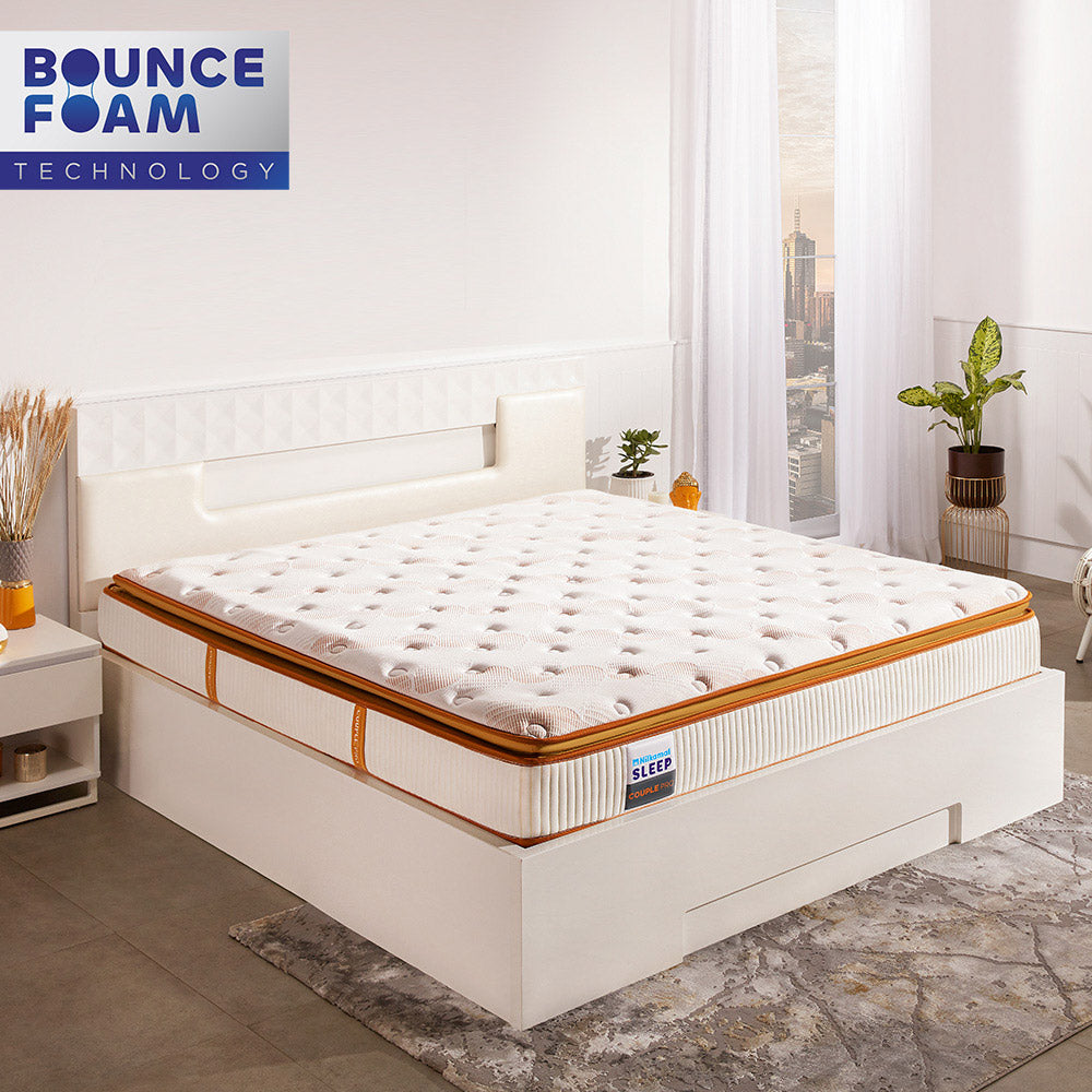 Buy Cloudcoze Zone Bounce Foam Spring Mattress Online in India