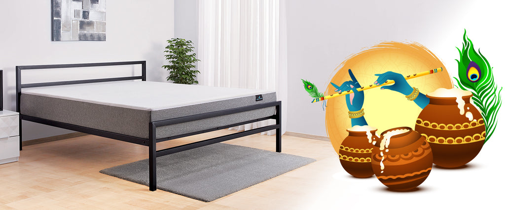 Striker Metal Bed: This Janmashtami Add Glamour To Your Home With An Opulent Metal Bed