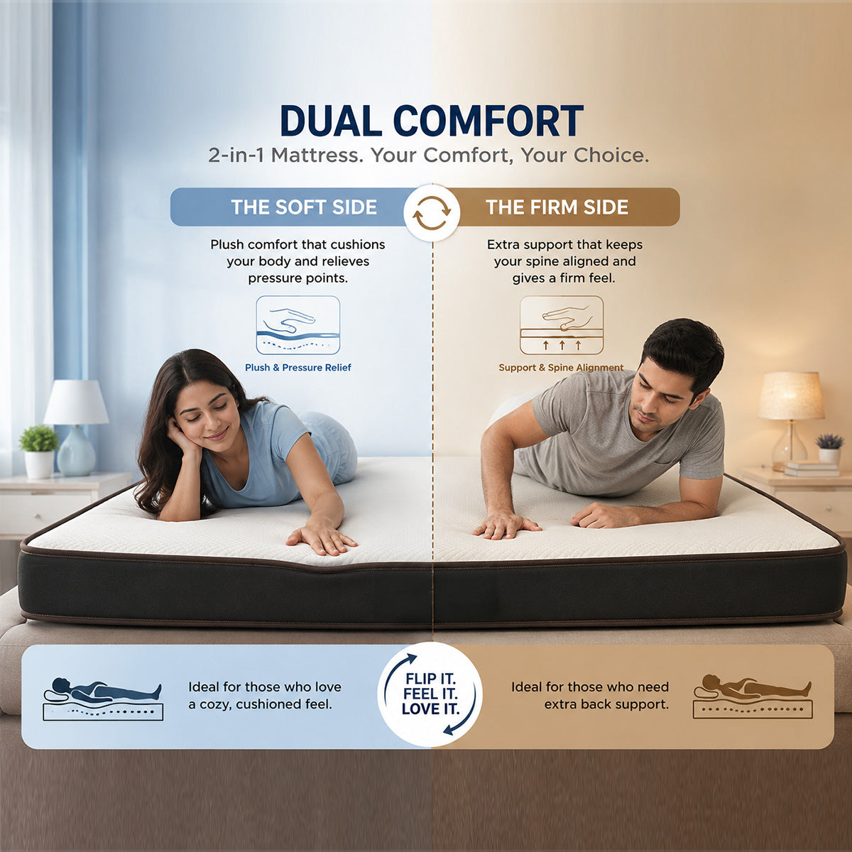 Lite Dual Comfort Mattress