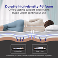 Velvette Upholstered Bed (Grey) + Lite Dual Comfort Mattress (King)