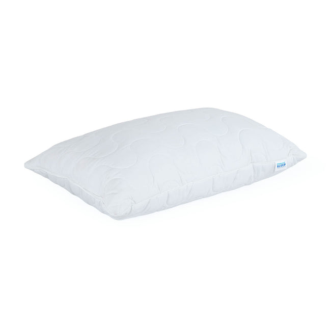 Iris Micro-Fibre Pillow - White (69 x 43 cm)