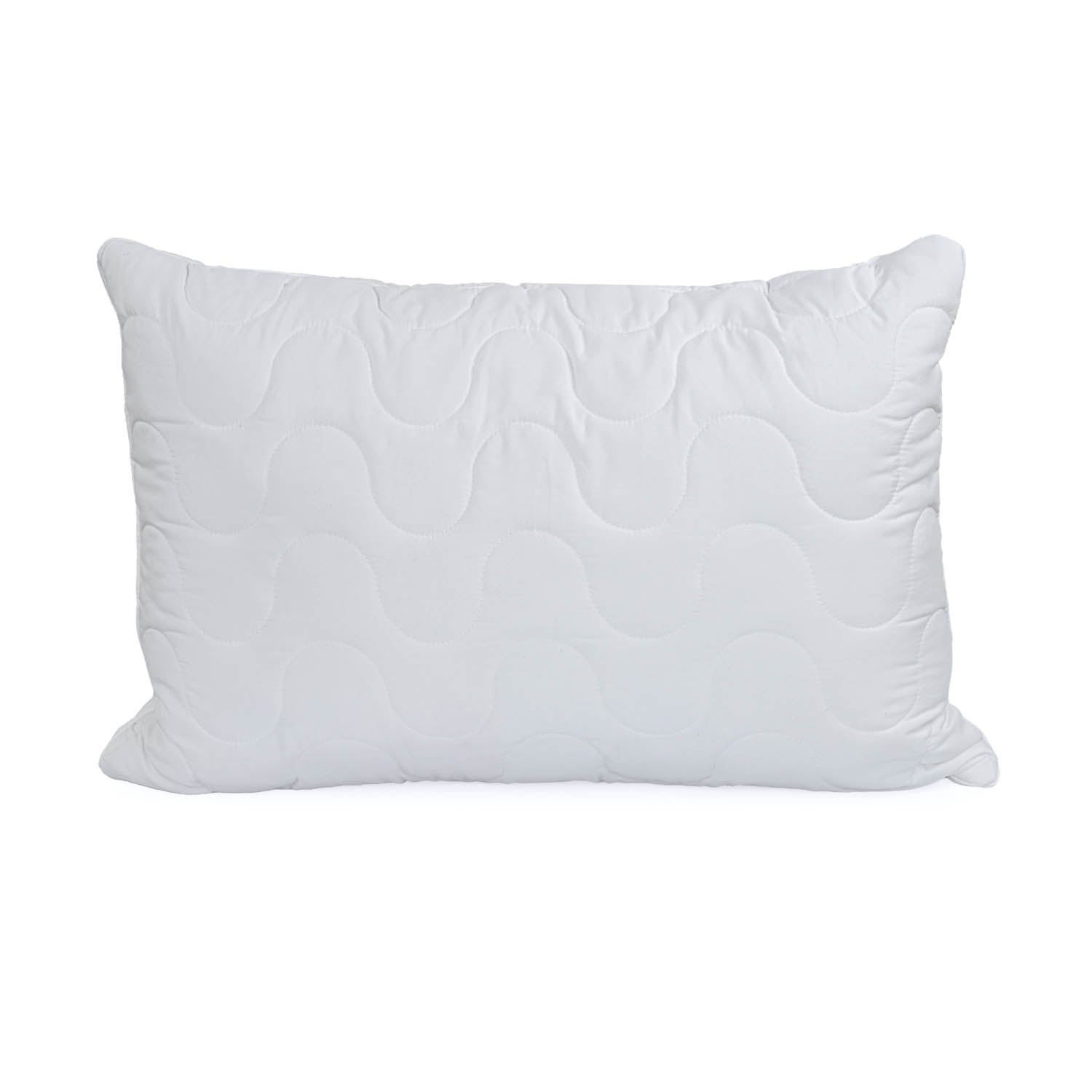 Iris Micro-Fibre Pillow - White (69 x 43 cm)