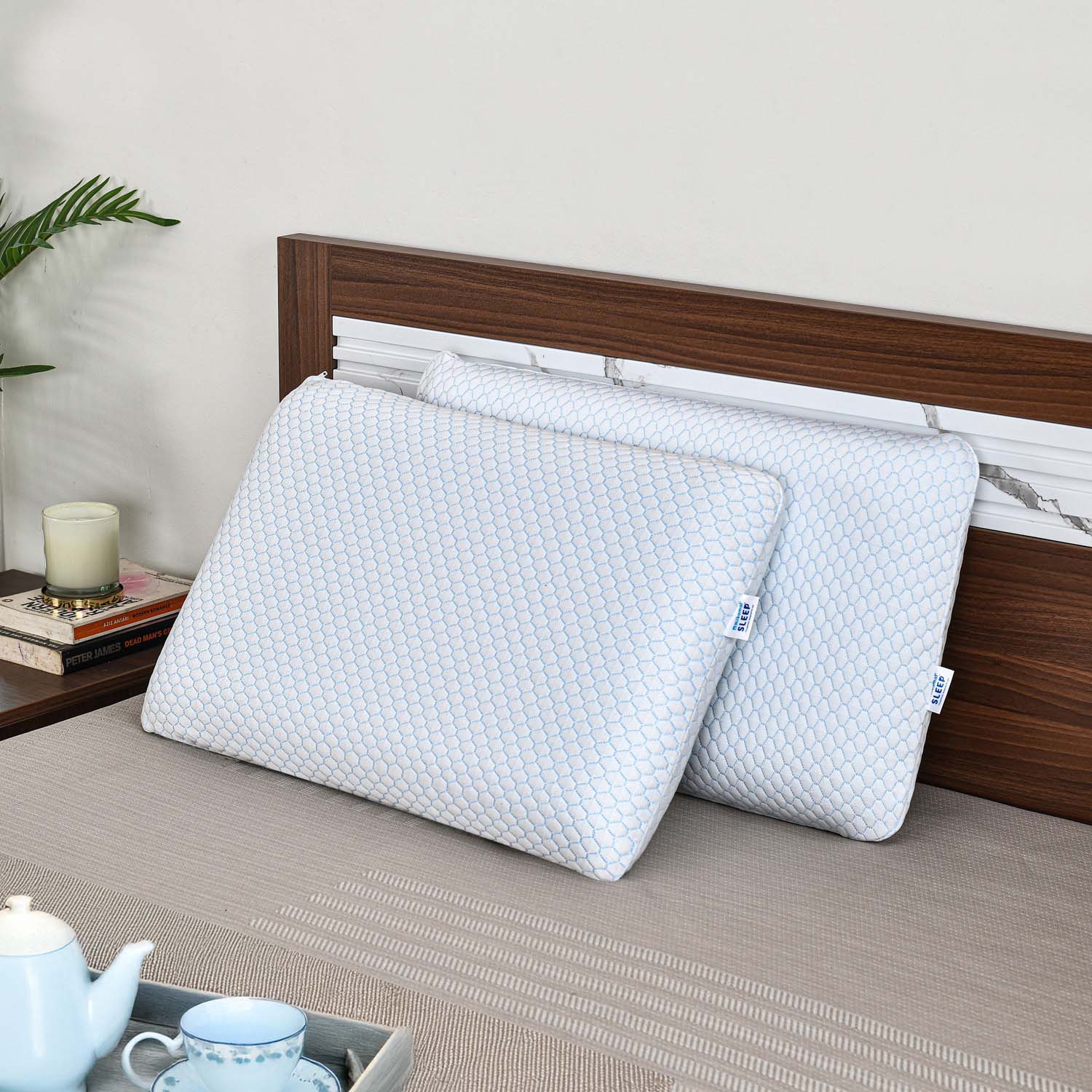 Flexi Gel Memory Foam Regular Pillow - Set of 1