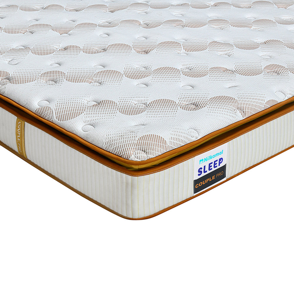 CLOUDCOZE 5 ZONE BOUNCE FOAM & SPRING MATTRESS - 8 INCH - Corner View