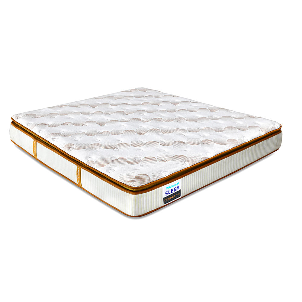 CLOUDCOZE 5 ZONE BOUNCE FOAM & SPRING MATTRESS - 8 INCH - Slight Side View 2