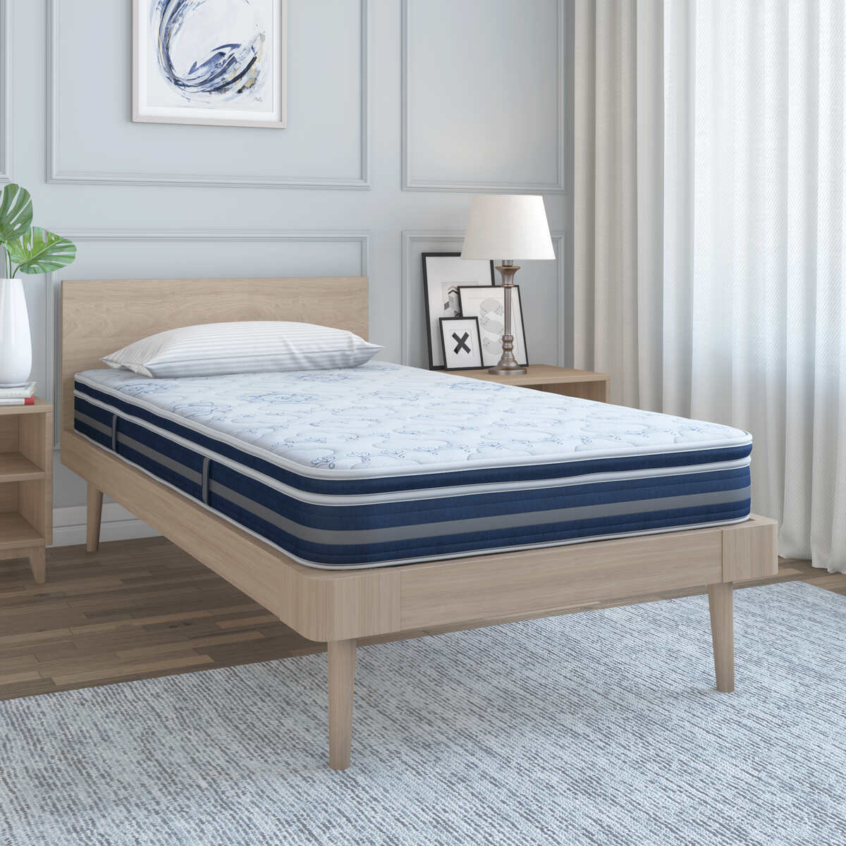 Buy Vibrant Box Top Pocket Spring Soft Mattress 50 Off Nilkamal Sleep