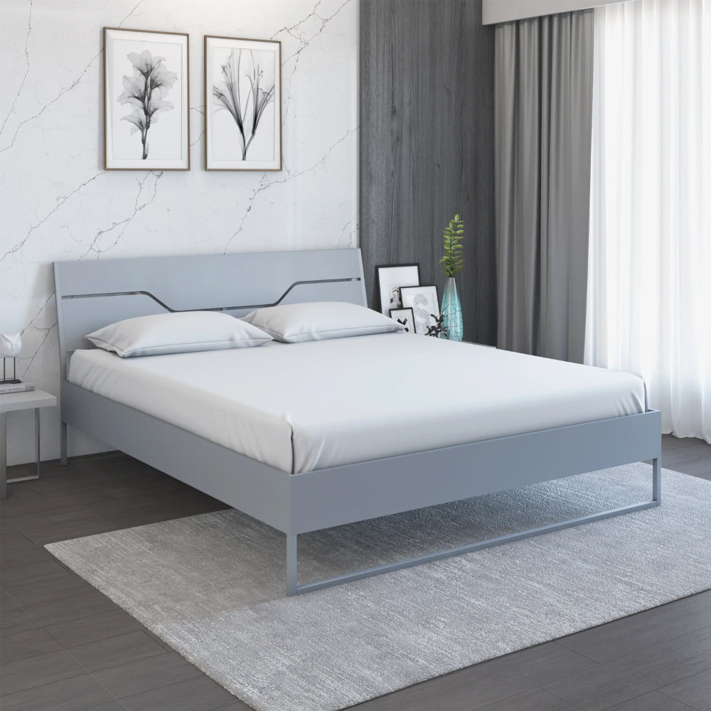 Grande grey bed