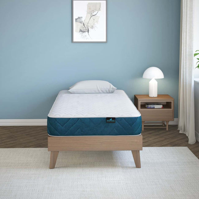 Hybrid Pocket mattress Single front view