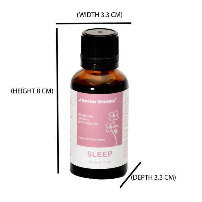 Jasmine Fragrance Essential Aroma Oil (Sleep)