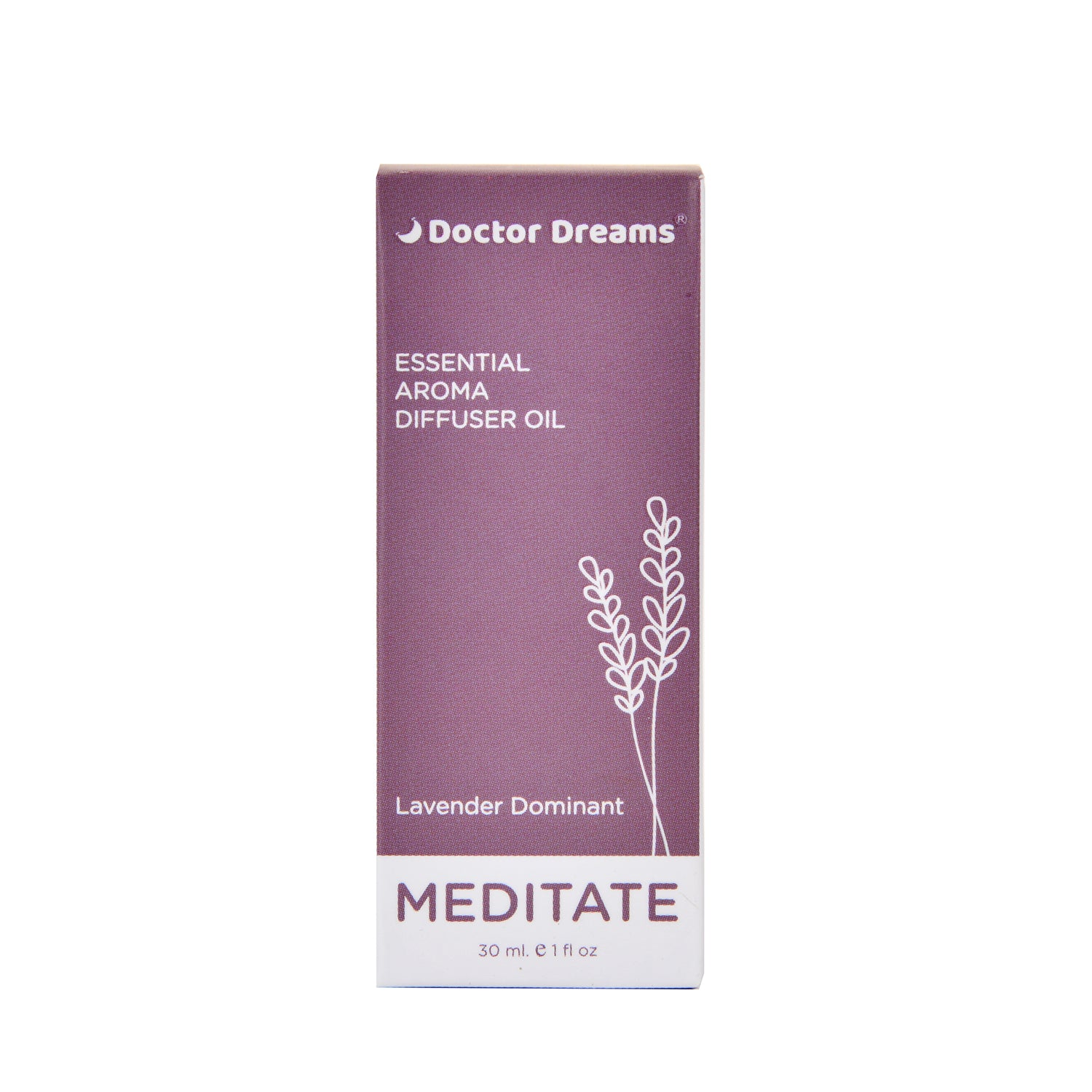Lavender-Based Essential Aroma Oil (Meditate)