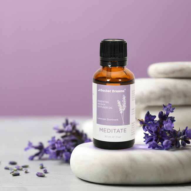 Lavender-Based Essential Aroma Oil (Meditate)