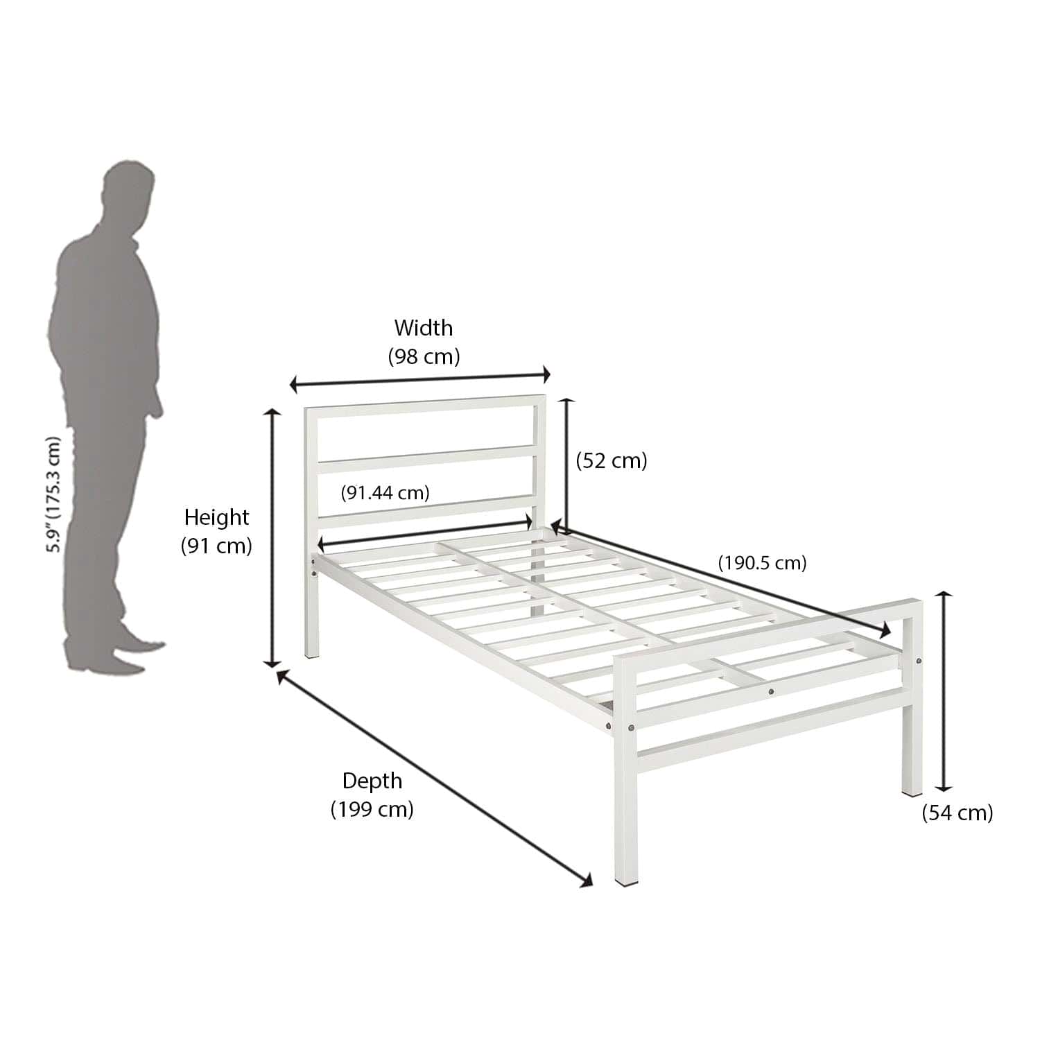 Striker Metal Bed