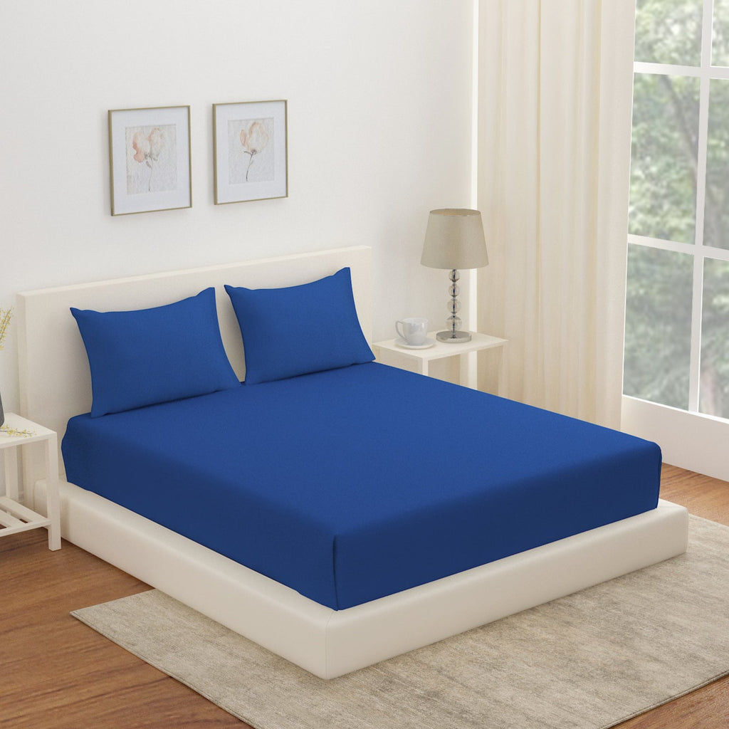 Premium Cotton Fitted Bedsheet